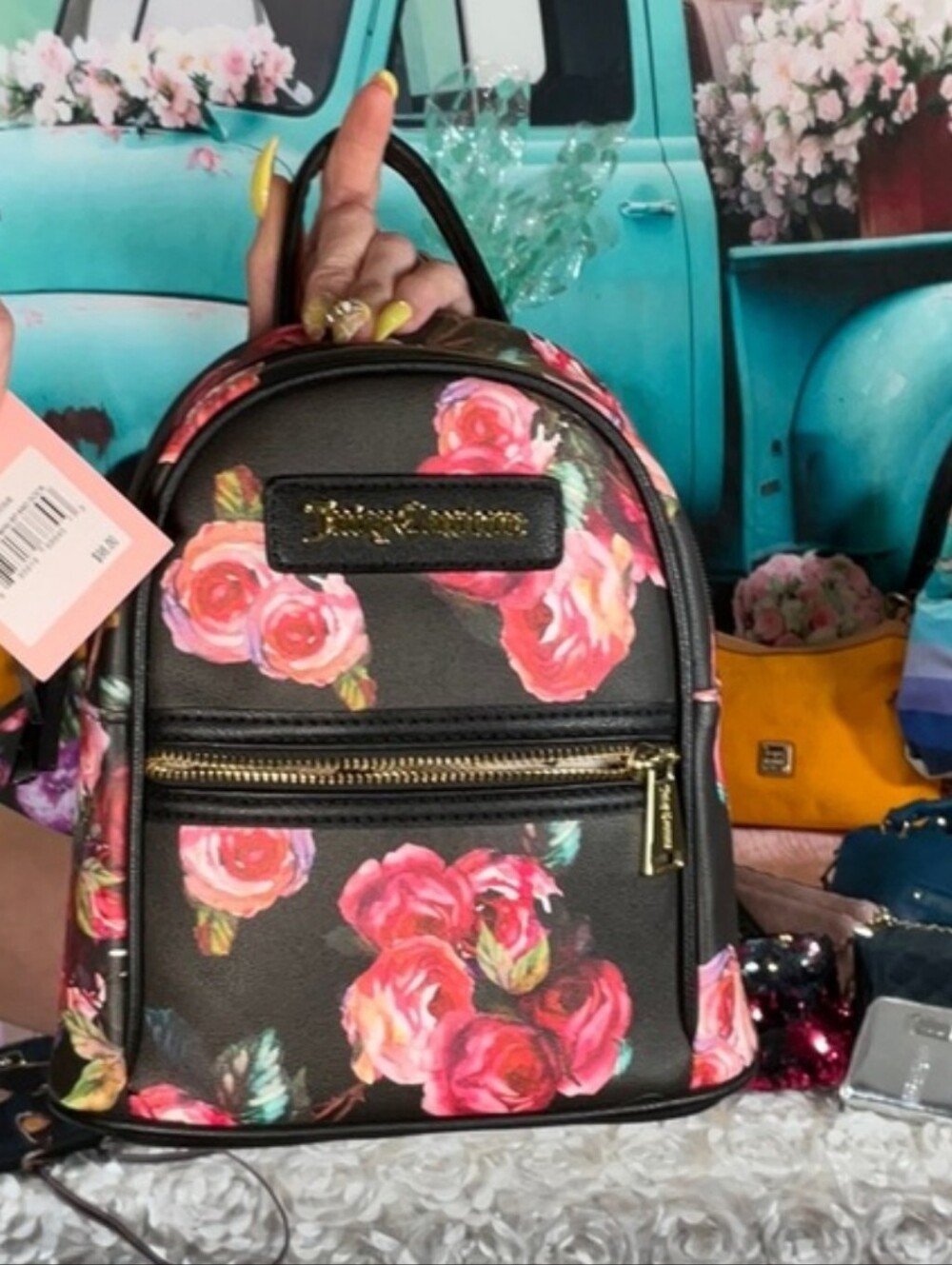 Juicy Couture Floral Mini Backpack 🎒 NWT